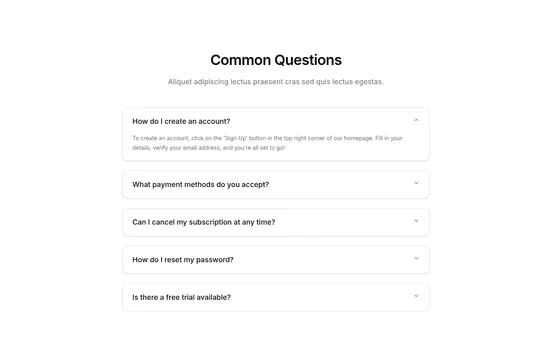 faqs – 1