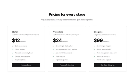 pricings – 2