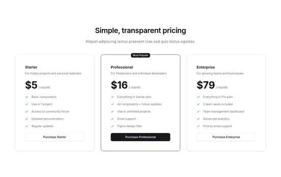 pricings – 3